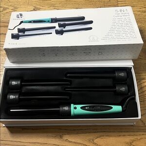 AVION‎  BEAUTY 5-in 1 HAIR CERAMIC STYLING CURLING INTERCHANGLABLE WAND